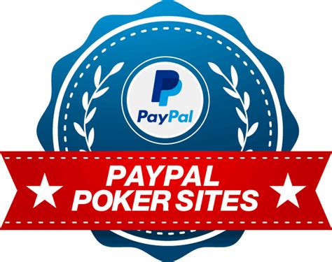 do any poker sites accept paypal